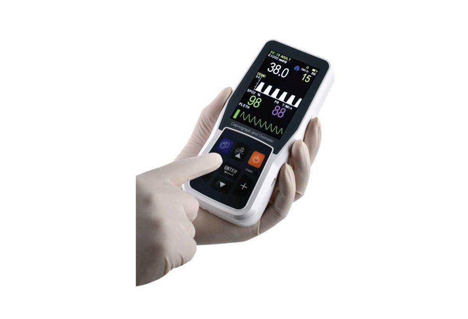 Handheld Capnograph and Oximeter Handheld Capnograph and Oximeter