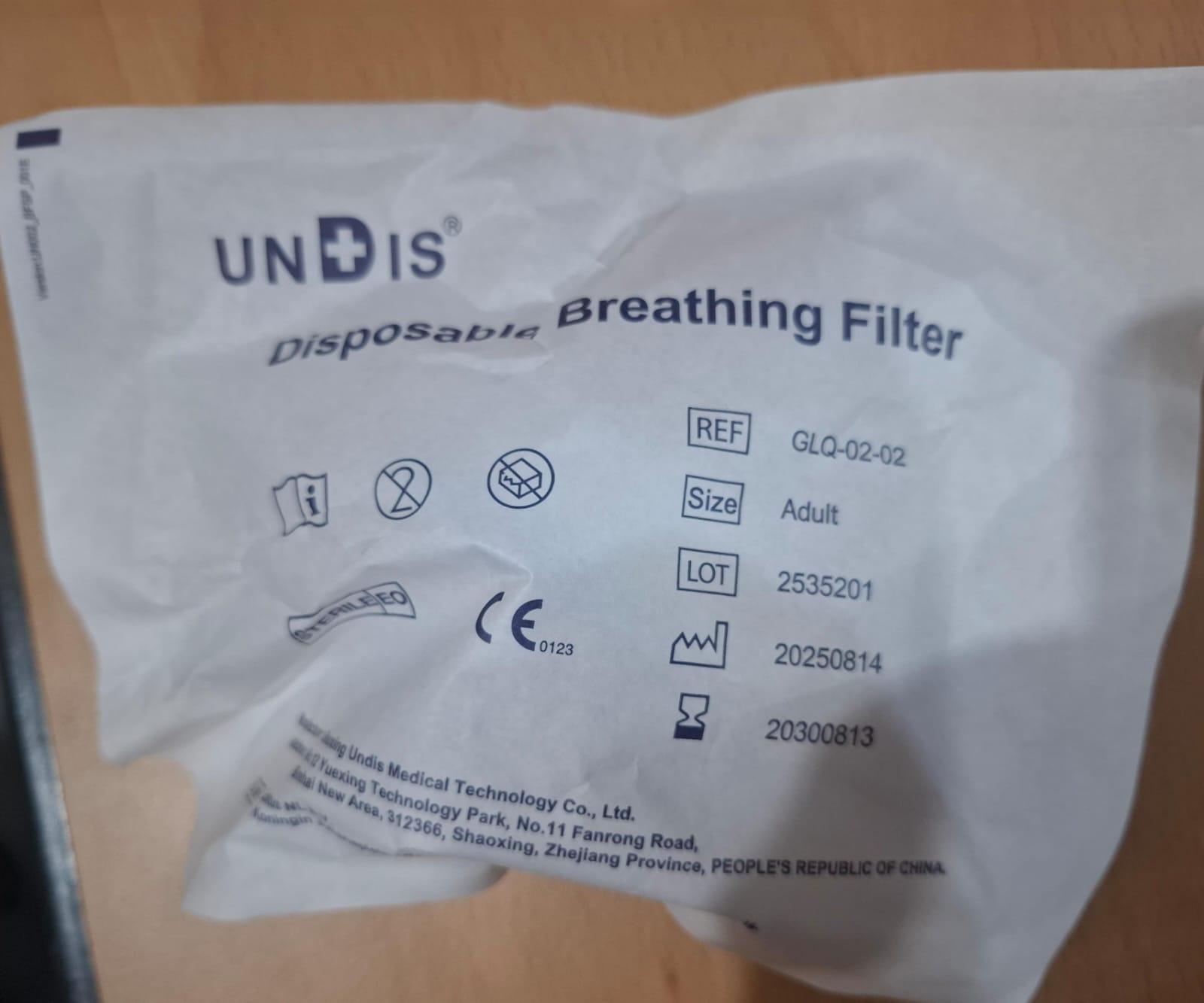 UNDIS - Breathing Filter ADULT HMEF-02 - Image 1